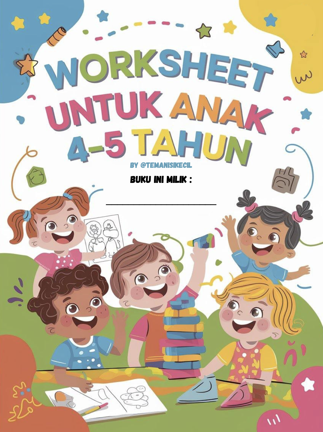 Worksheet Anak 4-5 Tahun
